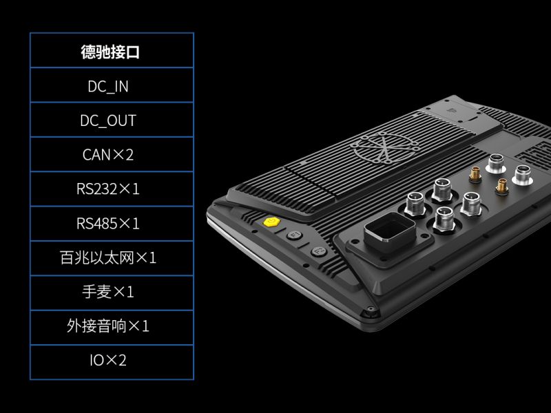亿道三防2代工业级车载平板电脑震撼登场 农机矿车专用开云体育 开云官网(图3)
